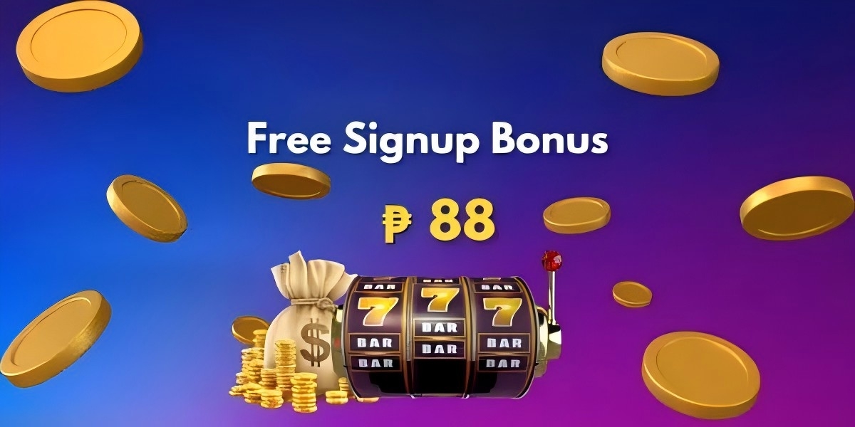 Promotional banner with stacked coin rewards promoting the welcome bundle